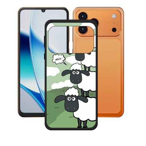 CongJiaLingXi �K�p���� Hotwav A17 Pro Max �p�̃J�o�[ �A�\�t�g�V���R�[��TPU�\�t�g�P�[�X�o���p�[�V�F���v���~�A���ی�P�[�X���J�o�[ �p�� �K�p���� Hotwav A17 Pro Max (6.75") - WZ23