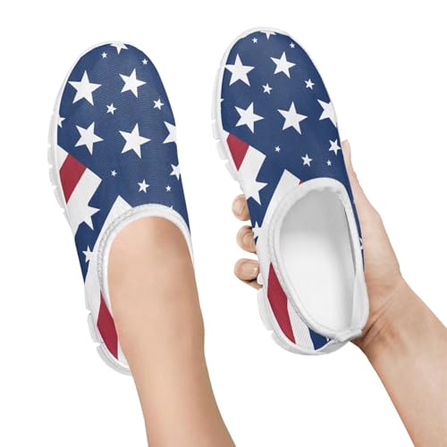 Kids Slip On Shoes Boys Girls Soft Loafers Lightweight Non Slip Walking Shoes Casual Sneakers for Outdoors White Sole Size 11-152
