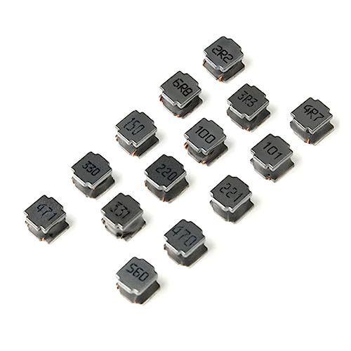 20 Pcs SMD Power 470uh Inductor 2.2UH-470UH Chip Inductors 6045 Wire Wound Chip Winding Inductance(56uH)