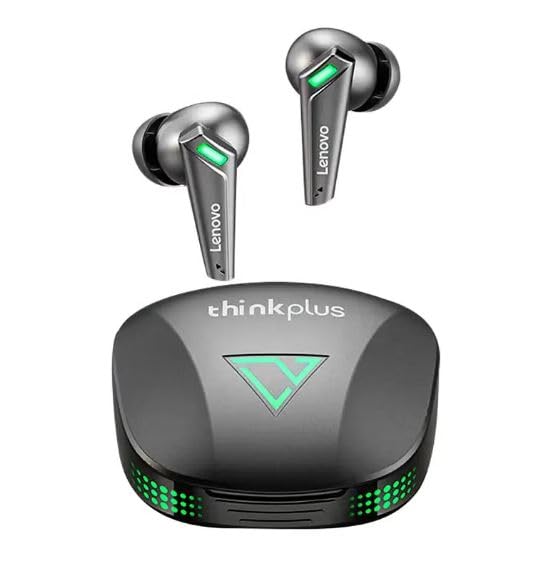 Earbuds Thinkplus XT85II Bluetooth Earphone Wireless Headphones Waterproof Earbuds TWS Low Latency HD Call Dual With Mic Gaming Headset Black