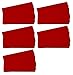 Write On Wipe Off Colored Magnet Strips (1" x 2", Red)