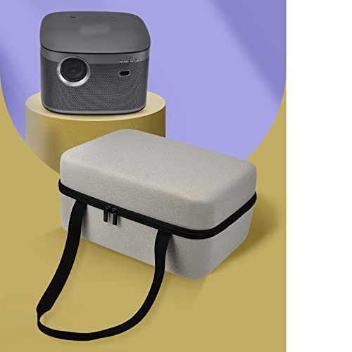 Estuche compatible con Xgimi Horizon y Xgimi Horizon Pro, XGIMI H2 y XGIMI H3S, caja de viaje para proyector (gris) miniatura 4
