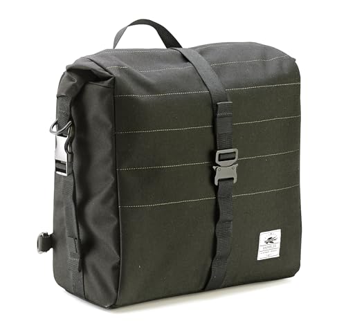 Kappa RB107R Borsa laterale singola da 13L in poliestere 600D con fodera 210D, schienale antiscivolo e fondo antifiamma