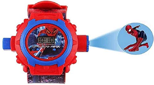 Spiderman 24 Images Projector Watch