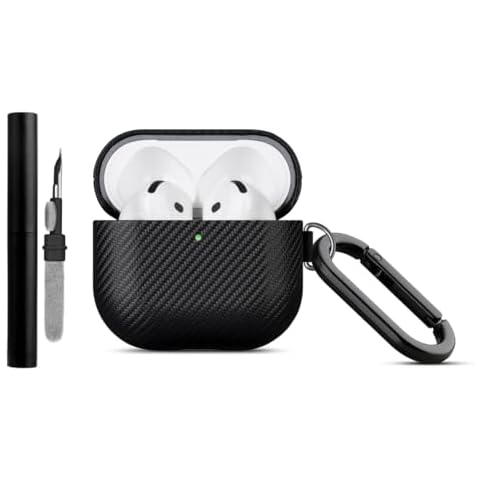 LOPIE Carbon Fiber AirPods 4 Case Cover