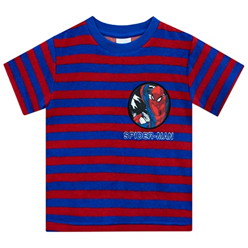 Image of Marvel T-shirt and Shorts | Boys Spiderman Clothing Set | Kids Spider Man Shirt and Short