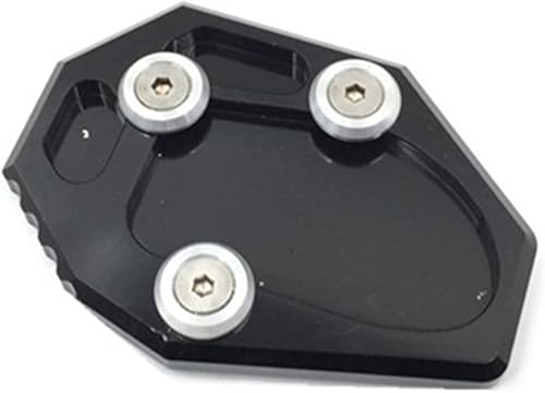 Motorcycle Side Bracket Motorcycle Kickstand Foot Side Stand Extension Pad Support Plate Enlarge for YA&MA&HA YZF MT-07 MT07 FZ07 XJ6 XJ6N FZ6 FZ6R disponible en Yaxa Peru