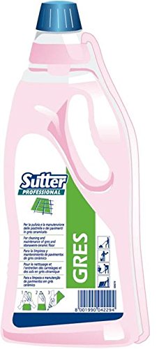 SUTTER LIMPIADOR SUELOS GRES 750 ML-ESPONJA DE LIMPIEZA DE SUPERFICIES MICROPOROSE