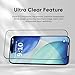 FLOLAB NanoArmour ONETIME 2 Pack for iPhone 17 Pro Max Screen Protector, Tempered Glass, Ultra Clear, InfinityEdge-to-Edge, Easy Install, Dust-Free, Reinforced Edge