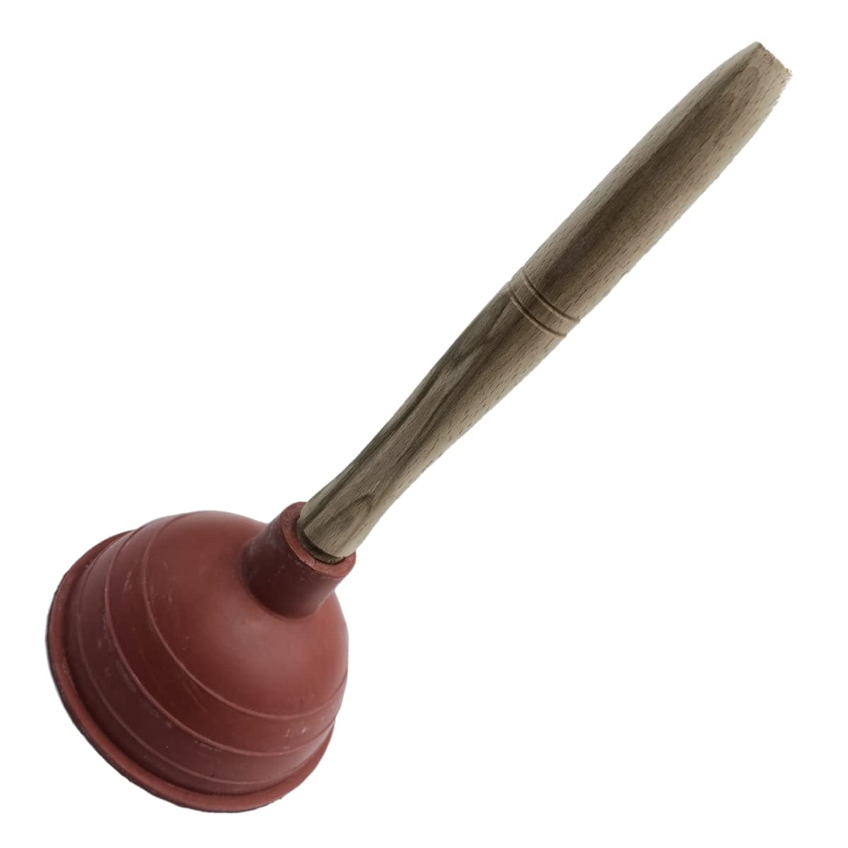 Sturalavandini Professionale A Ventosa - 150mm, Manico In Legno, Per Lavandini E Vasche - Foto 2