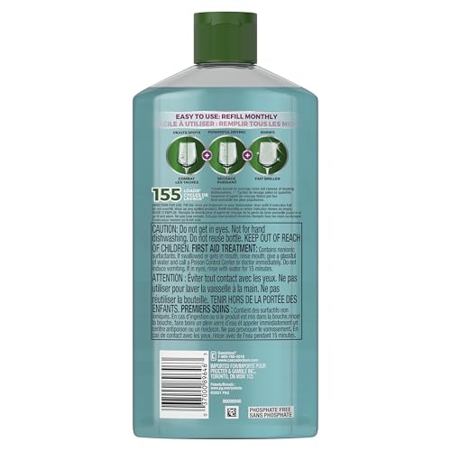 cascade power dry dishwasher rinse aid 16 fl oz