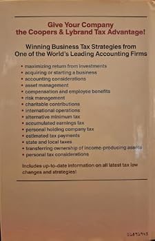 The Coopers & Lybrand Guide to Business Tax Strategies and Planning