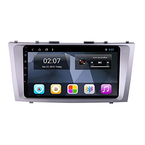 GPS-Navigationsgeräte Auto Android 9 für Toyota Camry 2007-2011 Audio-Stereo-Head-Unit für 9" Touchscreen-Unterstützung Carplay Lenkradsteuerung