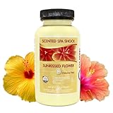 Sunkissed Flower Scented Spa Shock - Non-Chlorine Shock for Any Spa or Hot Tub-Use with Bromine Tablets or Chlorine. Fragrance Infused Oxygen Crystals Treat Water and Oxidize Chemical Odors