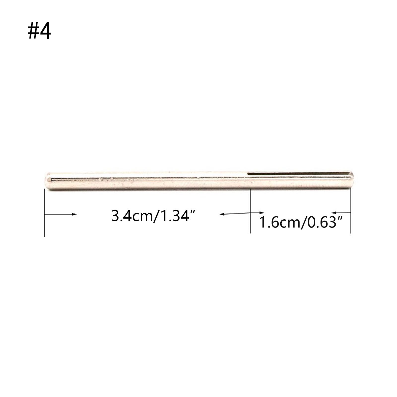 Pince À Papier Verre À Tige 10/12x 2.35/3mm Mandrin Fendu Long Support Abrasif Tige Sculptée Pointe Pour Meuleuse Rotative 2.35/3mm Shank Sandpaper Clamp Split Mandrel Long Abrasive Clip