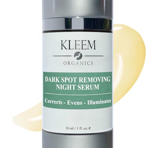 Best Dark Spot Corrector Serum for Face, Hands & Neck. This Age Spot Remover is Formulated with Bio Ingredient for Dark Spots, Age Spots & Sun Spots. Kleem Organics Dark Spot Remover is Made in USA