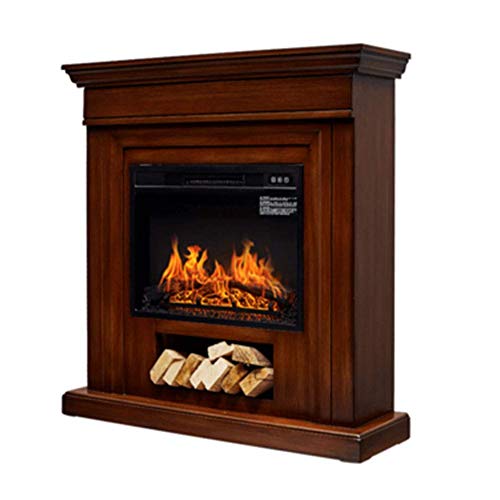 Elektroherd Raumheizung mit realistischem 3D-Flammeneffekt Sicherheitsthermostat Heizkamin Kostenlose Stan-Kamine einstellbare Flammenfarbe und