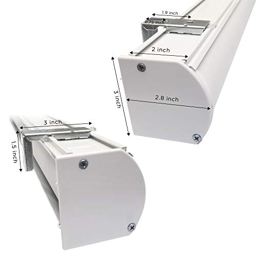 Arlo Blinds 04ZBA324600 Cordless Room Darkening Zebra Roller Shades 32.5 Inch W X 60 Inch H thumb #4