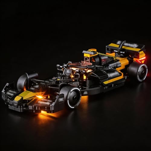 Image of LED Light for Lego 77252 APXGP Team Race Car from F1 The Movie Set, Light Kit Compatible with Lego 77252 Building Blocks Model, Not Included The Model Set