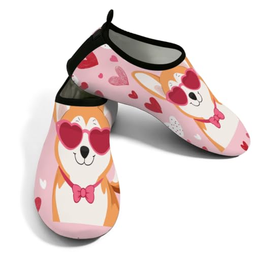 Zapatos acuáticos unisex con diseño de lunares para playa y piscina