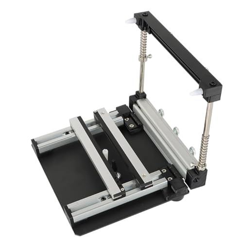 Manual PCB Stencil Printer, Adjustable Thickness Precision Printing for SMT Assembly, Steel Mesh Solder Paste Printing Table