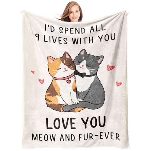 AceThrills Gifts for Him Her, Romantic Anniversary Blanket for Women Men, Birthday Gifts...