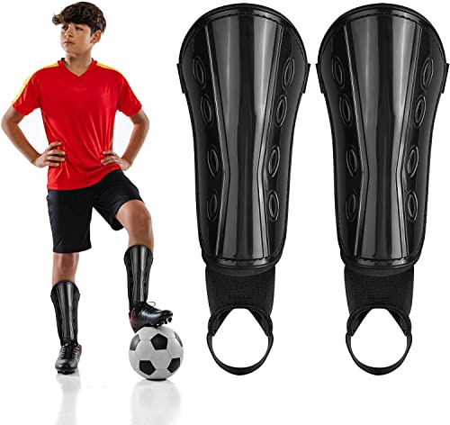 1 Paar Kinder Schienbeinschoner, Fußball Schienbeinschutz, atmungsaktives Wadenschutzausrüstung, Fußball Shin Guards ür Jugendliche Kinder Erwachsene Jungen Mädchen Fussball Schienbeinschoner Cover