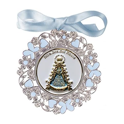 DOCOLASTRA Medalla personalizada de Cuna o Cochecito Virgen del Rocio Cover