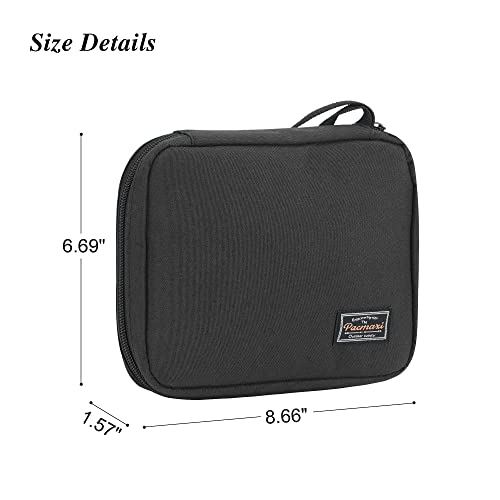 Image of PACMAXI 20 Watch Bands Storage Carrying Case Compatible with Watches,Expandable Watch Band Holder Stores 20 Watch Bands Fit for Most Sizes of Watch Straps,Organizer for Watch Bands, Bag Only