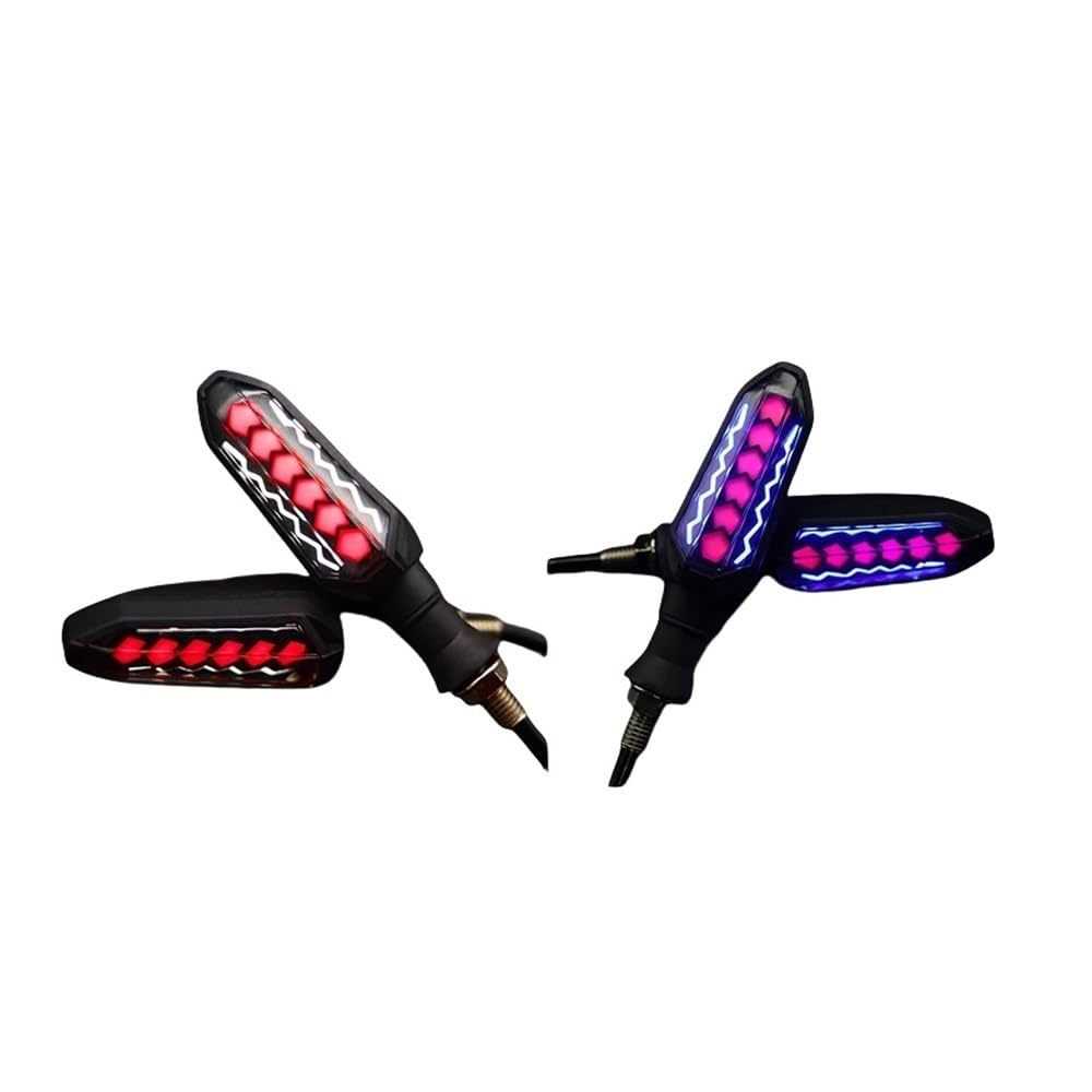 Indicatore direzione moto per moto LED lampeggiante 12V ABS luce