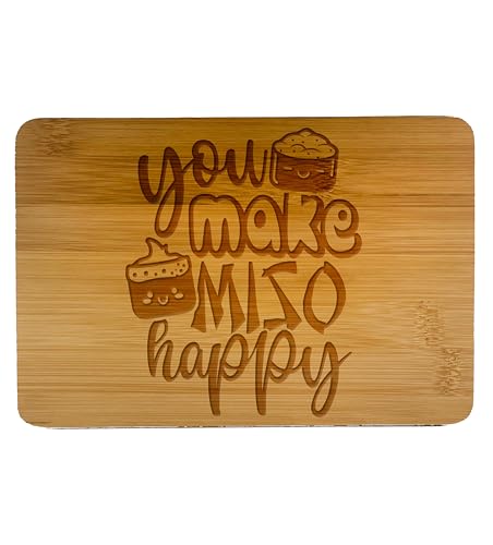 Sushi Kawaii Cute Designs Wooden Cutting Board