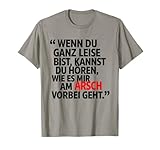 Humor Deutsch lustige Zitatausdruck T -Shirts