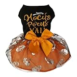 Halloween Hundekleid Hund Katze Party Dekoration Halloween Sk Ull Schwarz Kleine Mittlere Hund kostüm große größen (Black, XL)