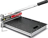 MAIHUITE 330mm Heavy Duty Vinyl Cutter with Safety Locking Latch,Laminate Flooring Tools Cut up to 17mm Thick,Dust-Free Cutting for Laminate,SPC,LVT/P,Vinyl Planks,Engineer Wood,Adjustable-Angle Cuts