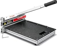 17mm Laminatschneider Pro | 330mm Vinylschneider für LVP, SPC, WPC, Bambus & Parkett | 0°-45° Winkelschnitt | Wolframstahlklinge | Staubfrei, ergonomisch | Profi Werkzeug für Bodenbeläge
