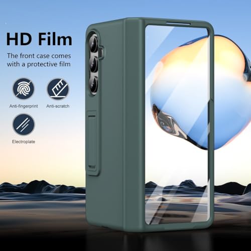 Coque Samsung Z Fold7 silicone rigide gris design épuré antichoc premium - 4