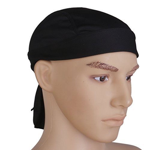 【ノーブランド品】熱中症 予防 海賊スカーフ バンダナ帽 キ