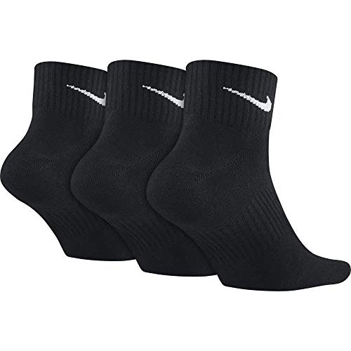 Nike Lightweight Quarter Socks (S, Black)2