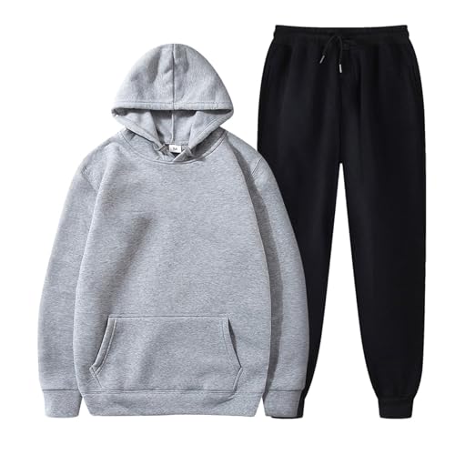 Tenue de sport femme noire confortable contre le froid - Ensemble sweat et jogging