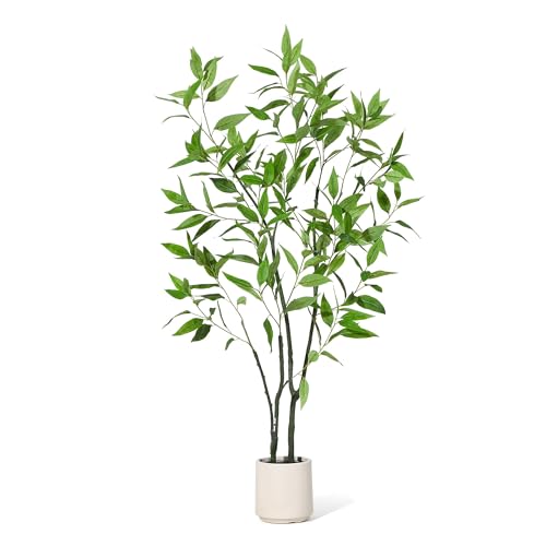 Garvee 6 ft Artificial Eucalyptus Tree, Olive Tree, Anthropologie Furniture, Artificial Plants...