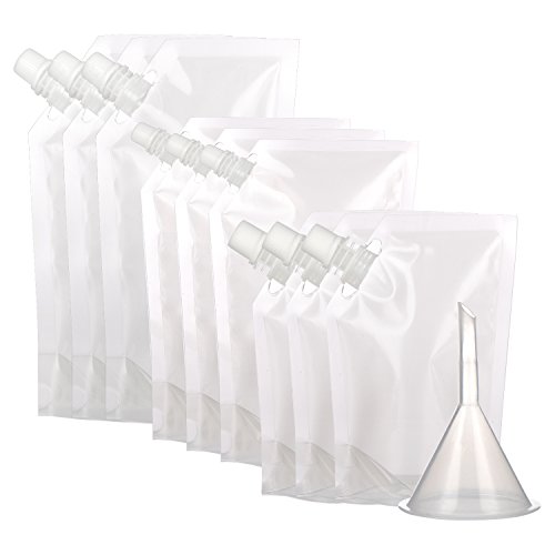 Shappy Plastic Liquor Pouch Drinks Flasks Concealable Drinking Flasks 230 ml, 420 ml