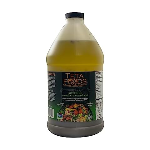 Teta Foods Fattoush Dressing and Marinade 64 FZ (6-64oz) Cover