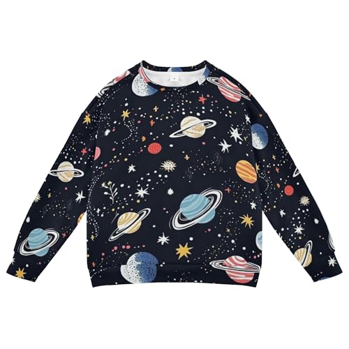 JUNZAN Abstract Independence Day Star Little Kids Sweatshirts