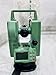 Digital Electronic Theodolite, 5-Second Accuracy, Green Metal Construction, LCD Display, Dual Power with Manual and Tools