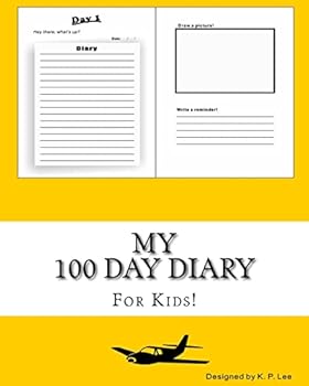 Paperback My 100 Day Diary (Gold cover) Book