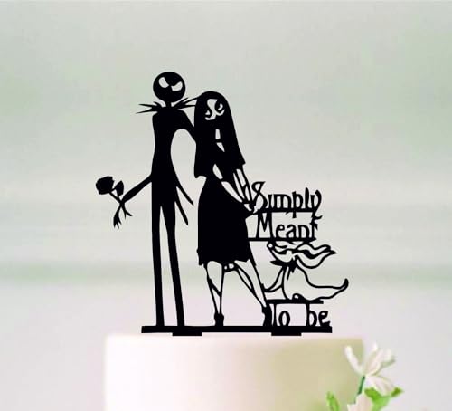 Jack and Sally Wedding Cake Topper – Simply Meant to Be