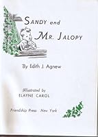 Sandy and Mr. Jalopy B0018N56T8 Book Cover