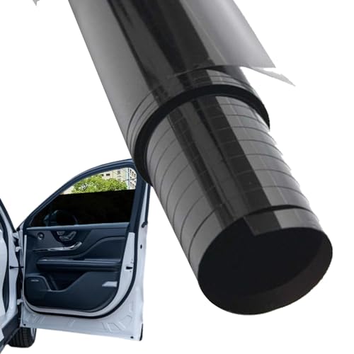 Film de confidentialité teinté pour vitres de Voiture,Film de confidentialité pour vitres de Voiture,Teinte de fenêtre de Protection Solaire Automobile | Film occultant de 9,8 pi x 1,6 pi