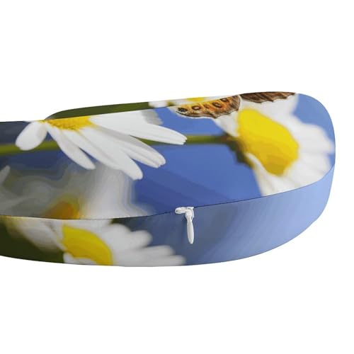 Almohada de espuma viscoelástica U 30 cm x 25 cm miniatura 4