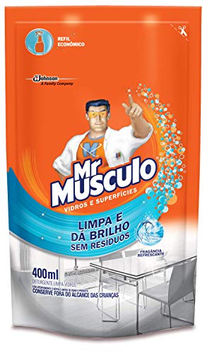 Limpa Vidros Mr Músculo Sachet Refil 400ml